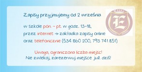 EliteLS - zapisy na rok szkolny 2019/2020